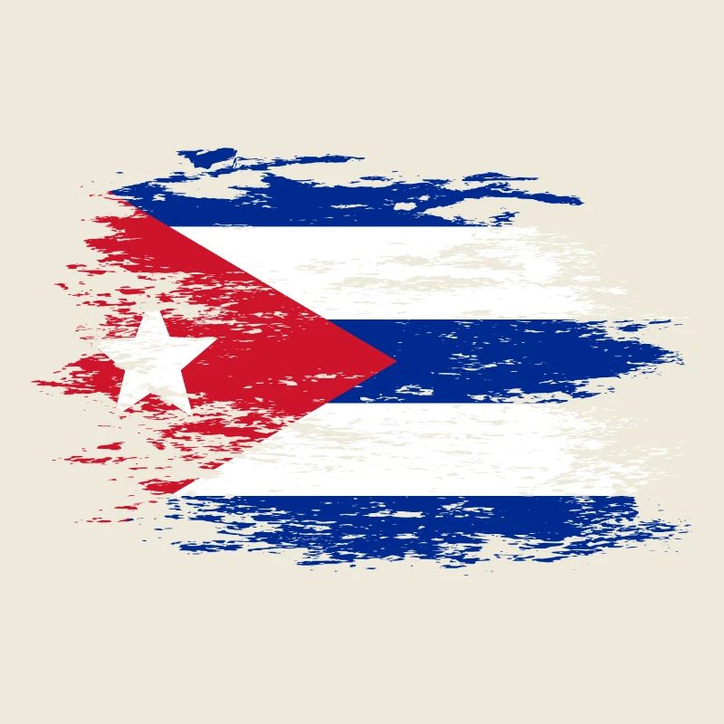 Kuba Flagge used