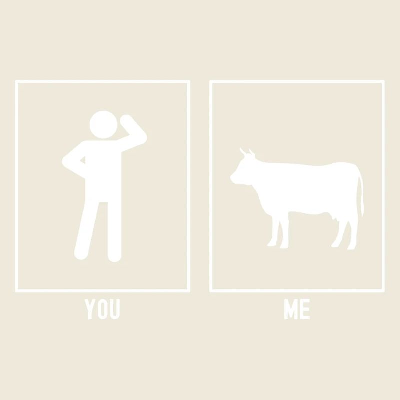 Vous - Moi - Vache agricole