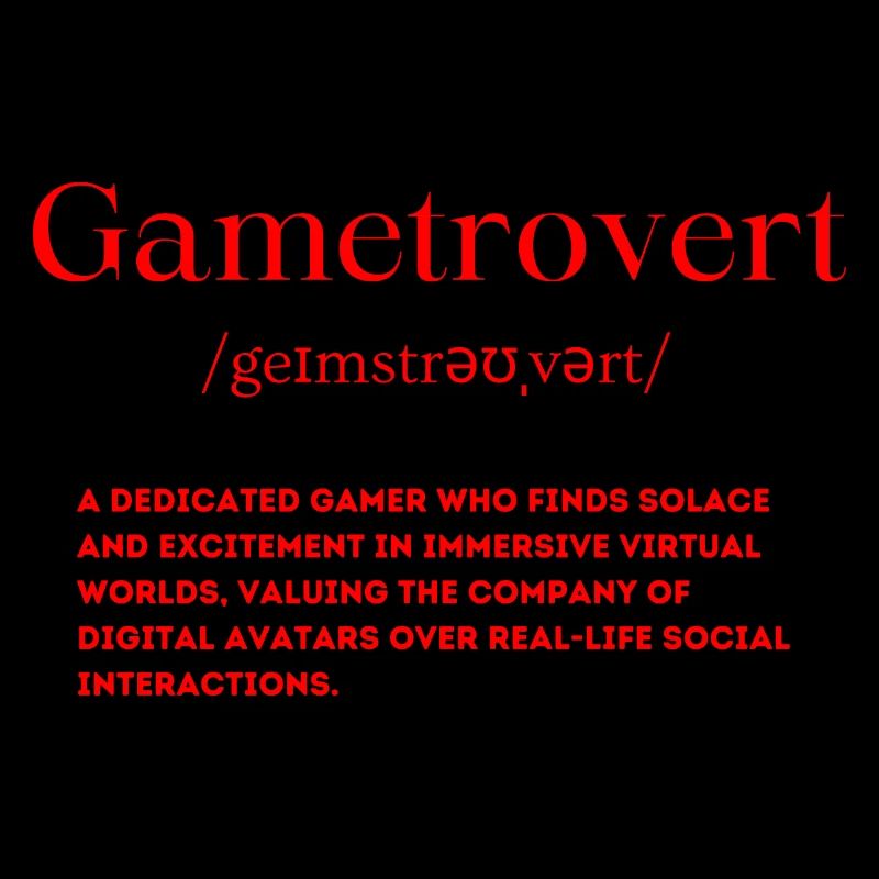 Gametrovert Définition Joueur introverti