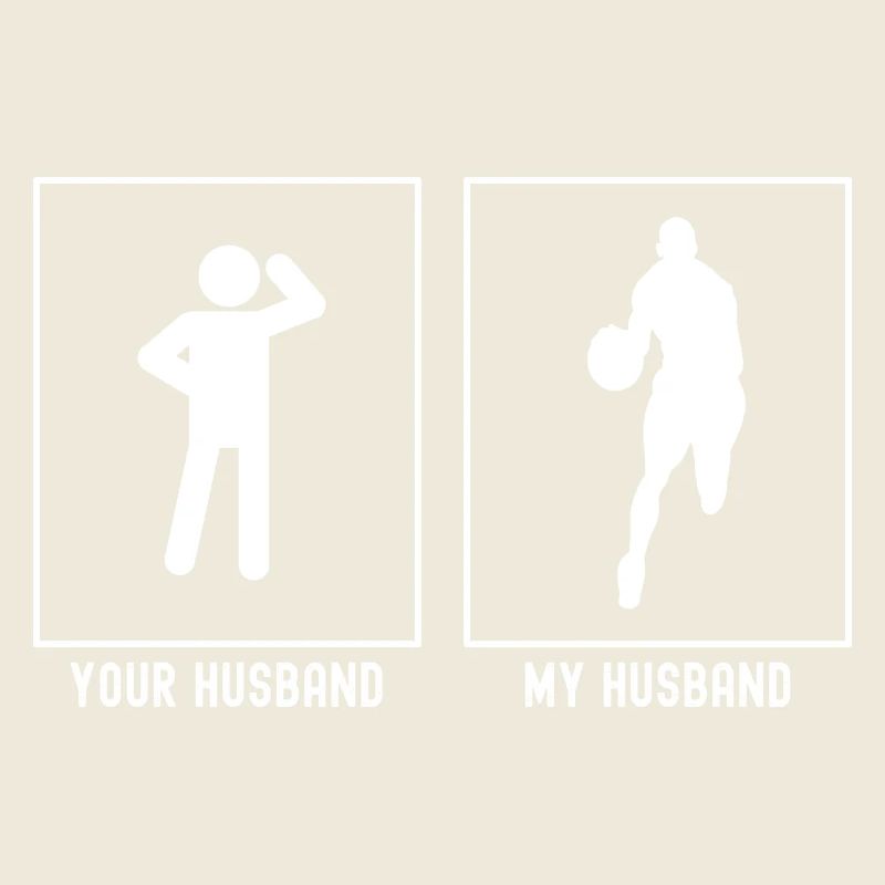 Ihr Ehemann - Mein Ehemann - Basketball Frontansic