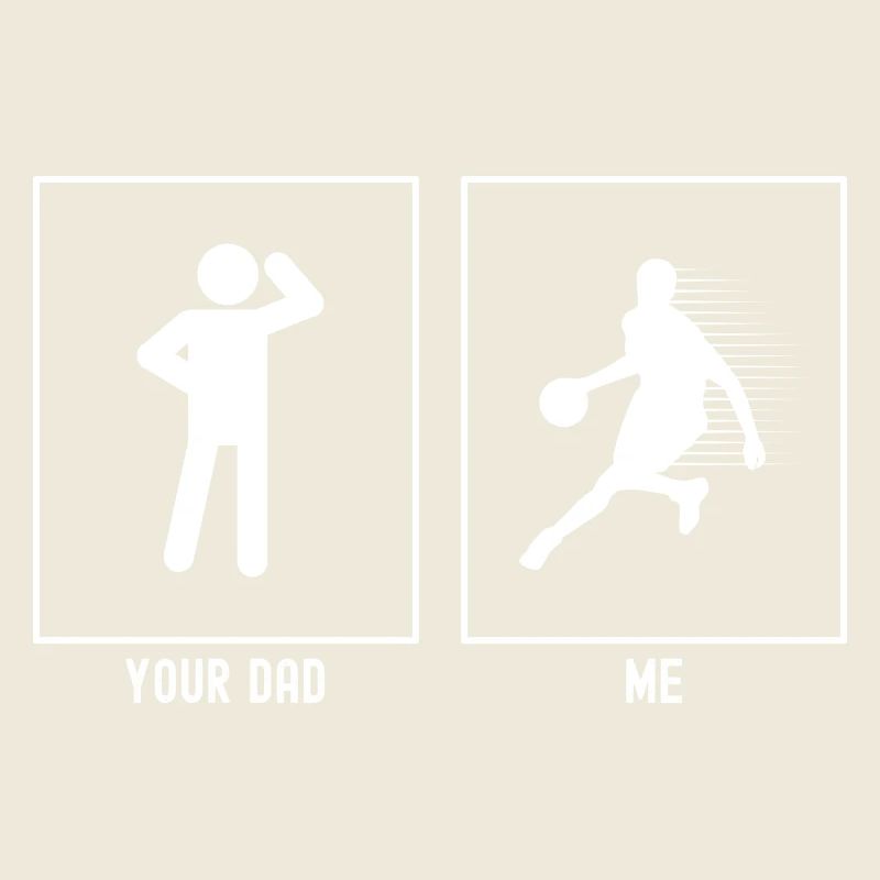 Ton père - Moi - Dribble rapide Basketball