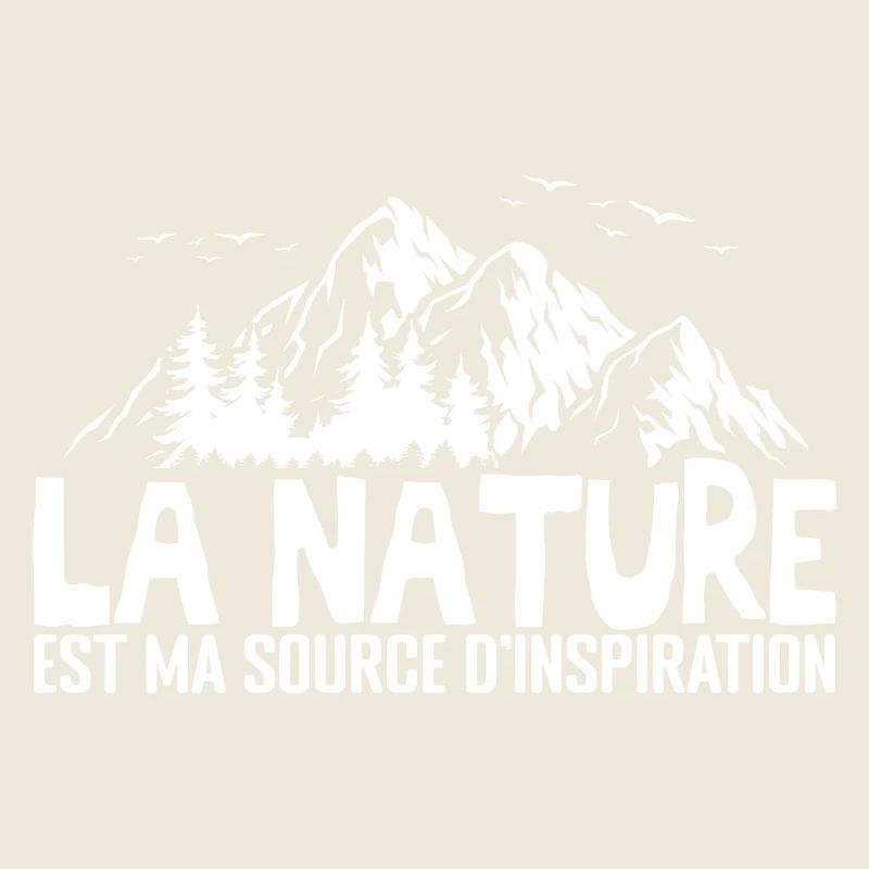 La nature est ma source d'inspiration