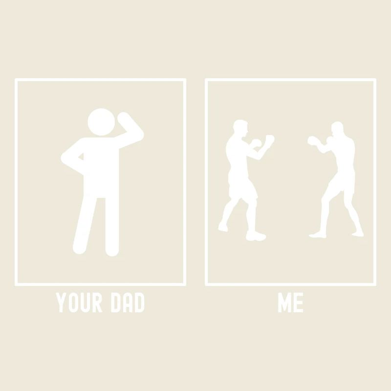 Ton père - Moi - Combat de boxe