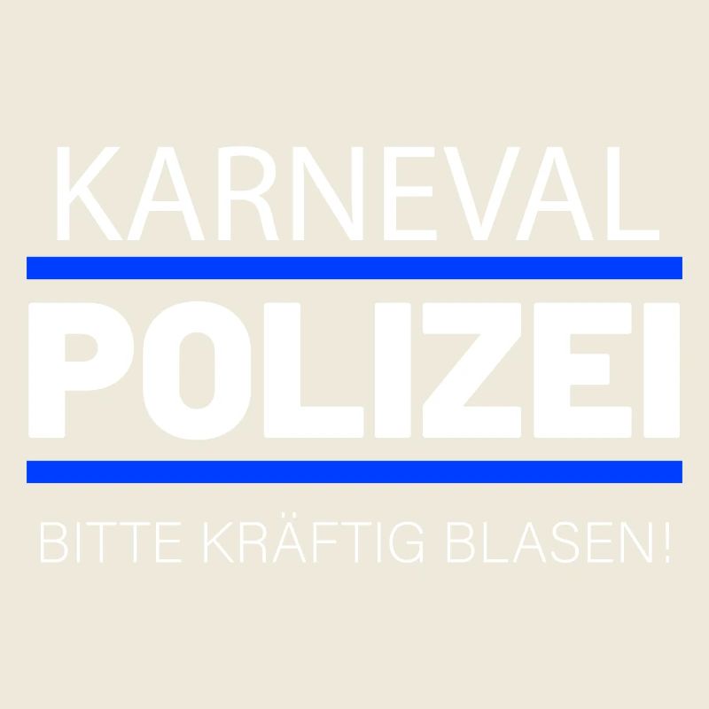 Karneval Polizei Spruch kräftig Blasen