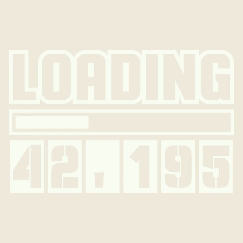 Loading 42,195 Marathon