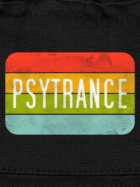 Psytrance Rayures Arc-en-ciel