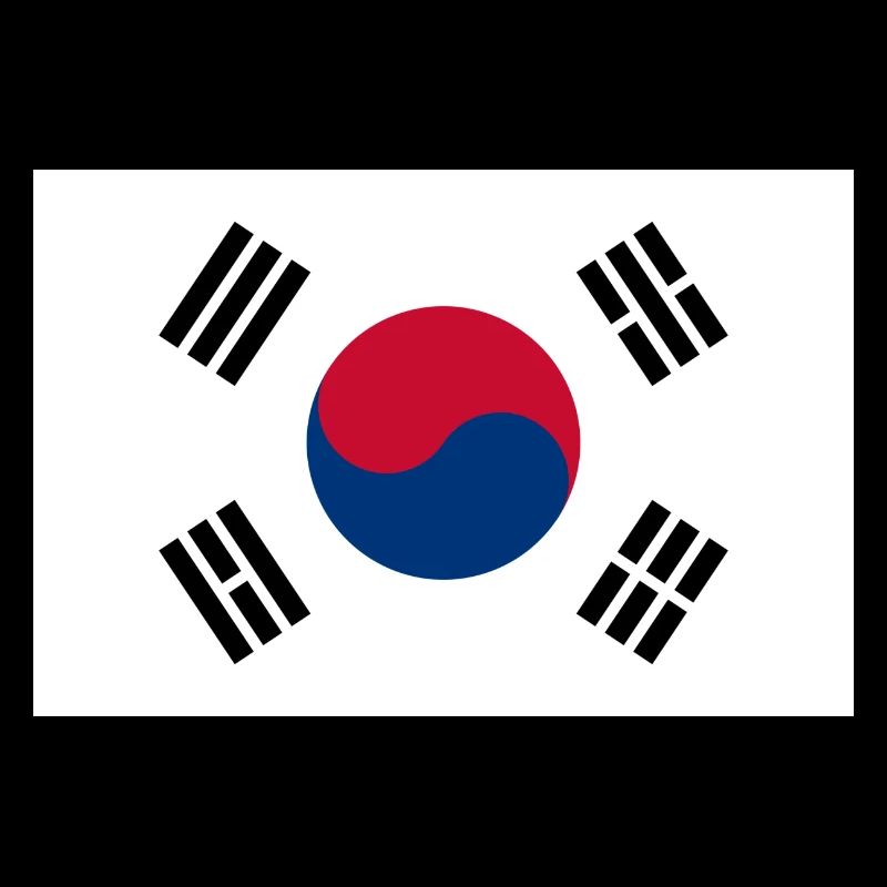 Drapeau national de Corée du Sud