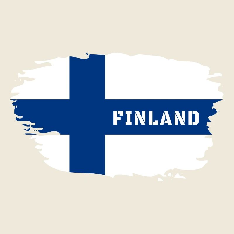 Finnland Flagge / Geschenk Helsinki Skandinavien