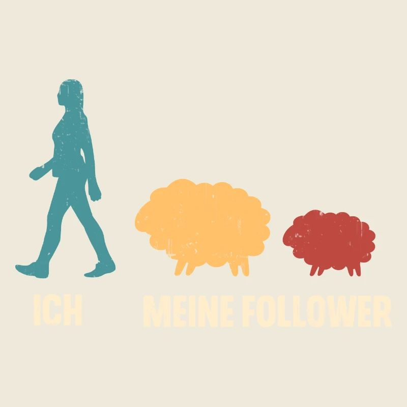 Ich Meine Follower Schaf Schafe