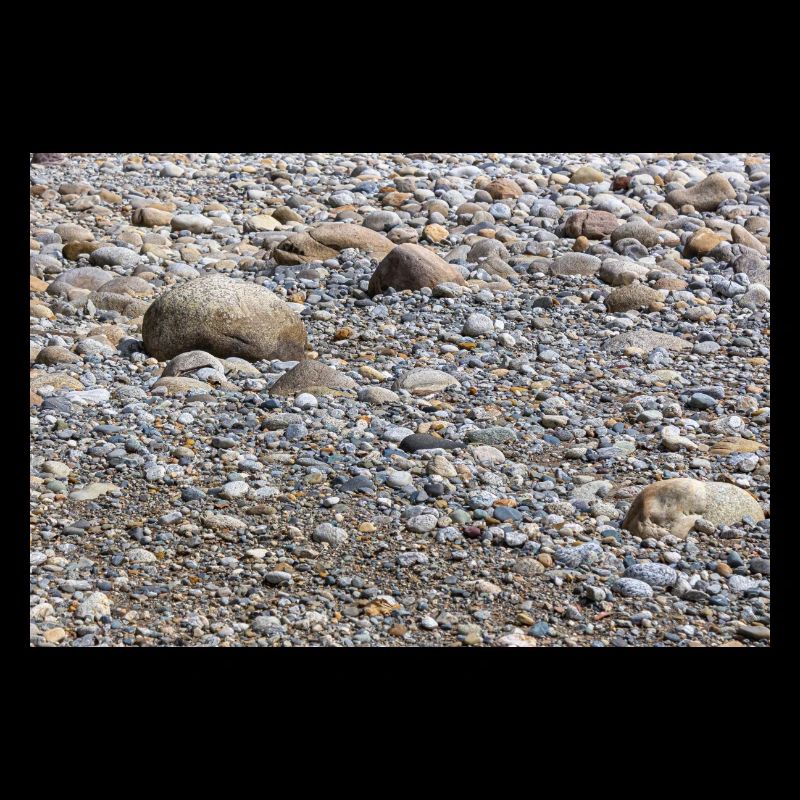 Beach pebbles