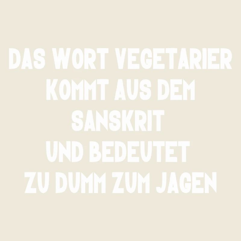Das Wort Vegetarier