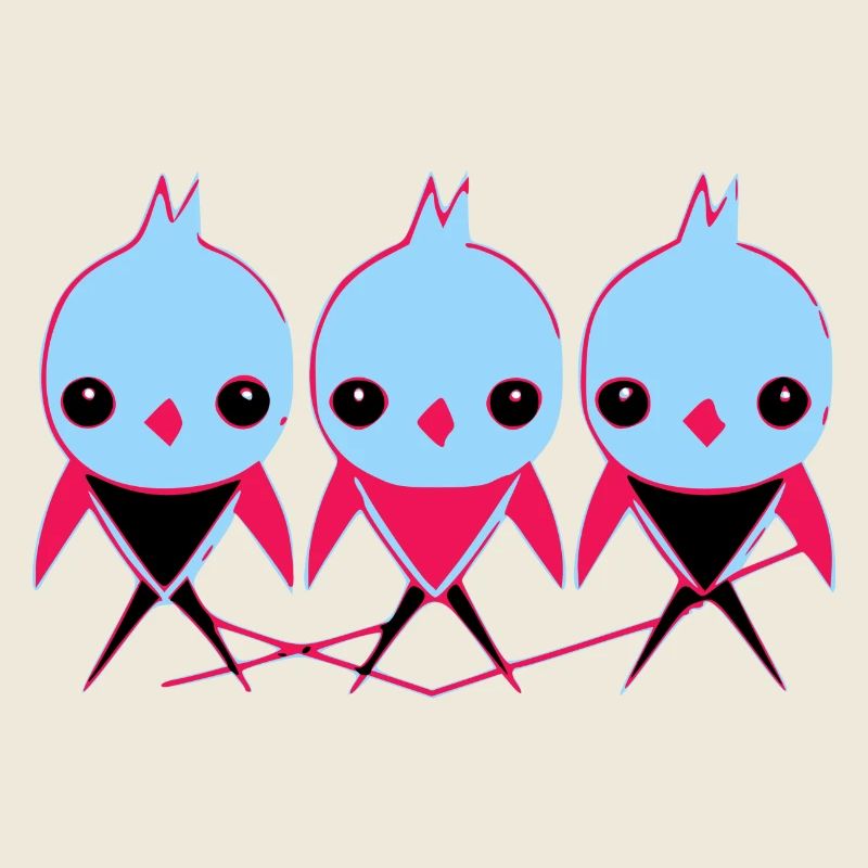 3 petits oiseaux
