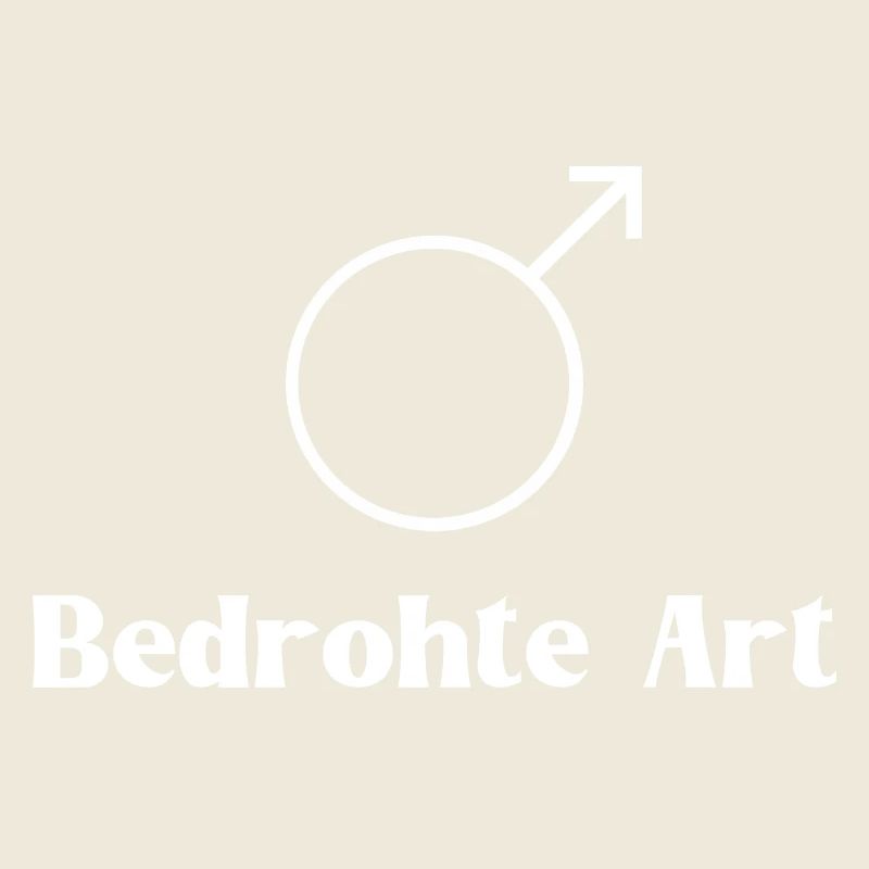 Bedrohte Art