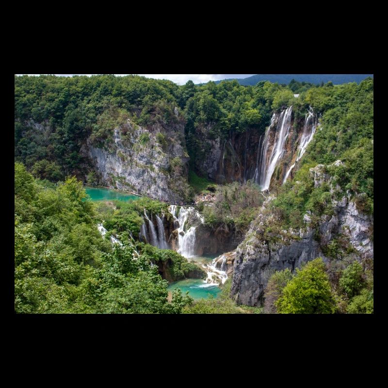 Cascade de Veliki Slap Parc national des lacs de Plitvice