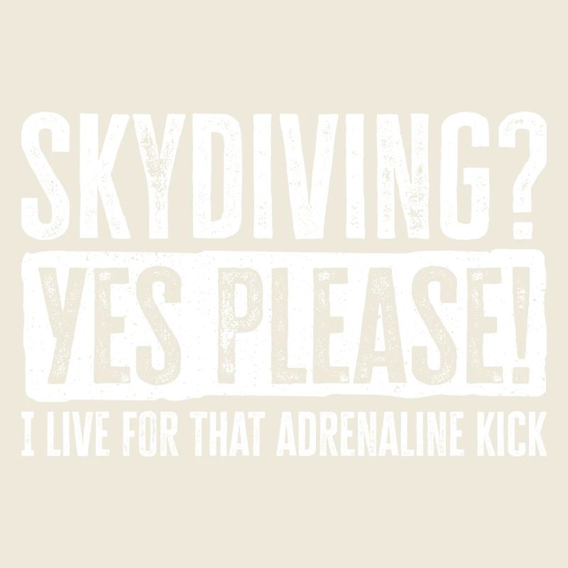 Sky Dive Fever Design. Perfektes Adrenalin-Geschenk