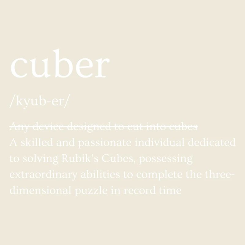 Définition du cubeur