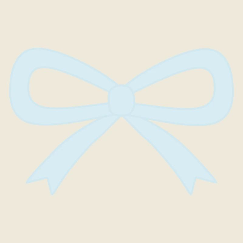 Light Blue Bow