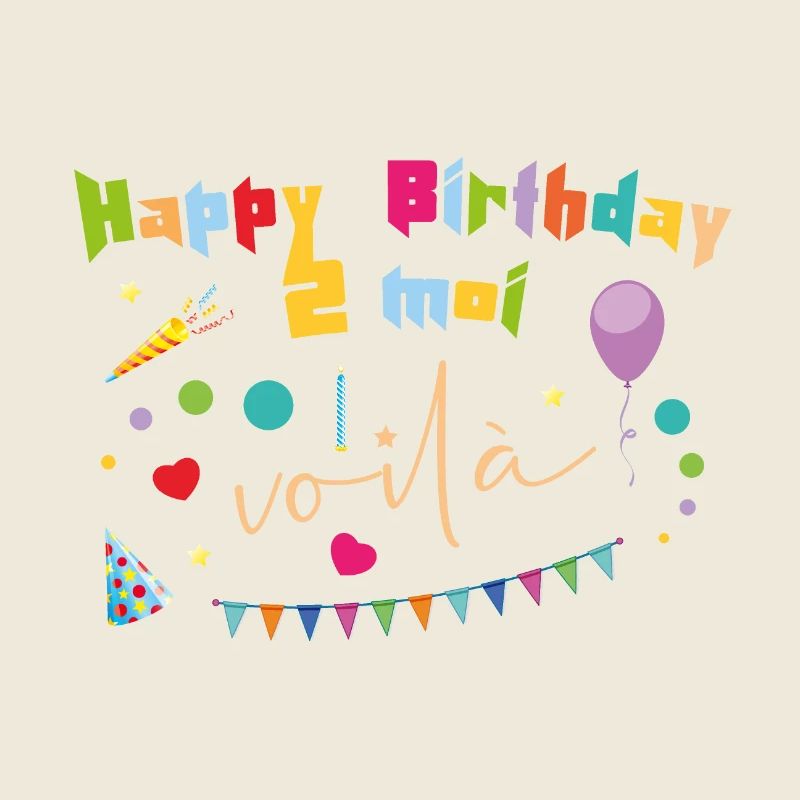 Geburtstag - Joyeux anniversaire à moi