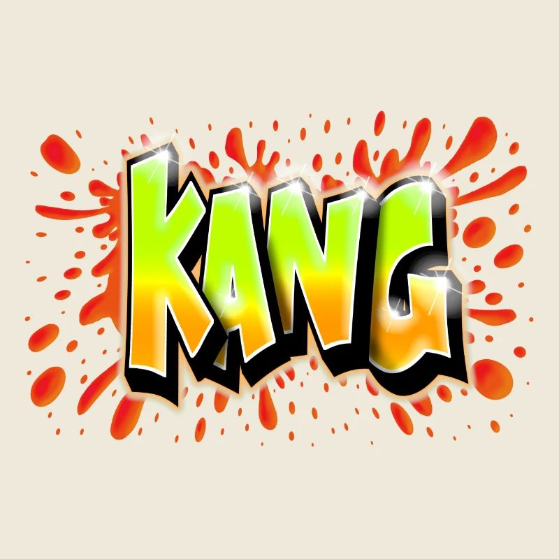KANG GRAFFITI NAME PRINT