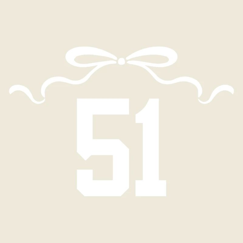 Numéro 51 noeud - 51e anniversaire