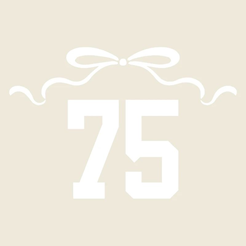 Numéro 75 noeud - 75e anniversaire
