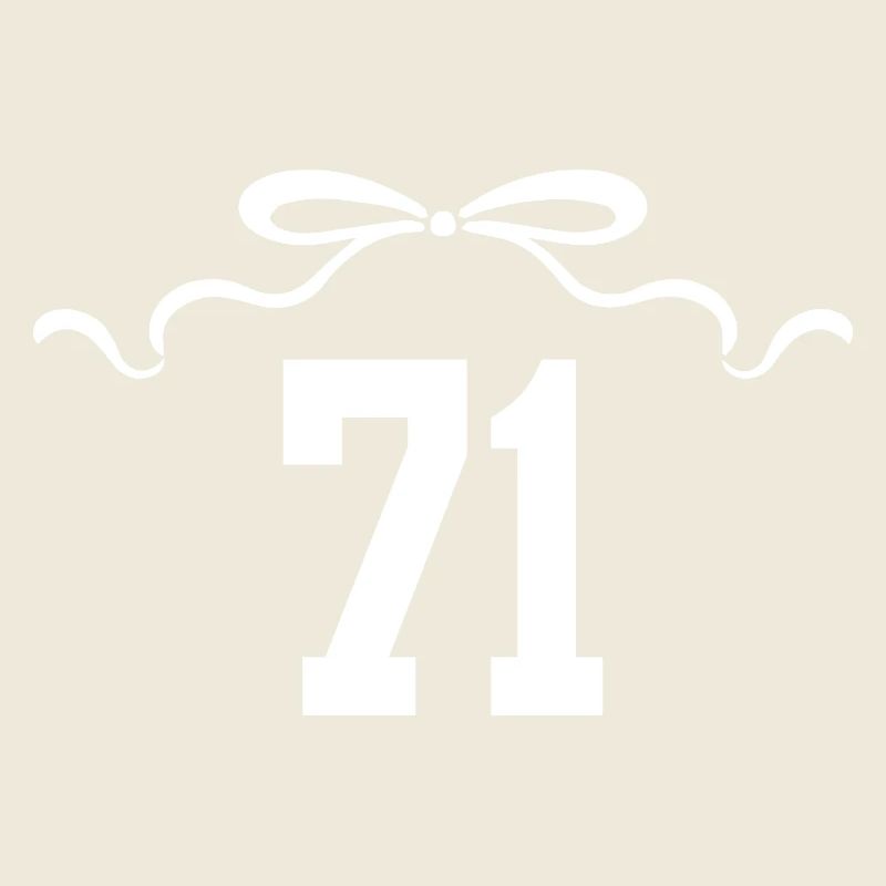 Numéro 71 noeud - 71e anniversaire