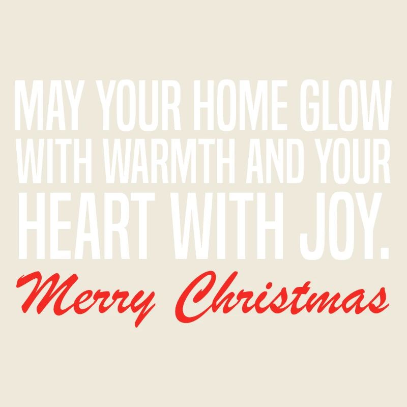 Christmas splendour: warmth and joy