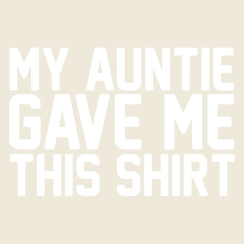 Auntie Like a Mother Only Cooler Retro Typography