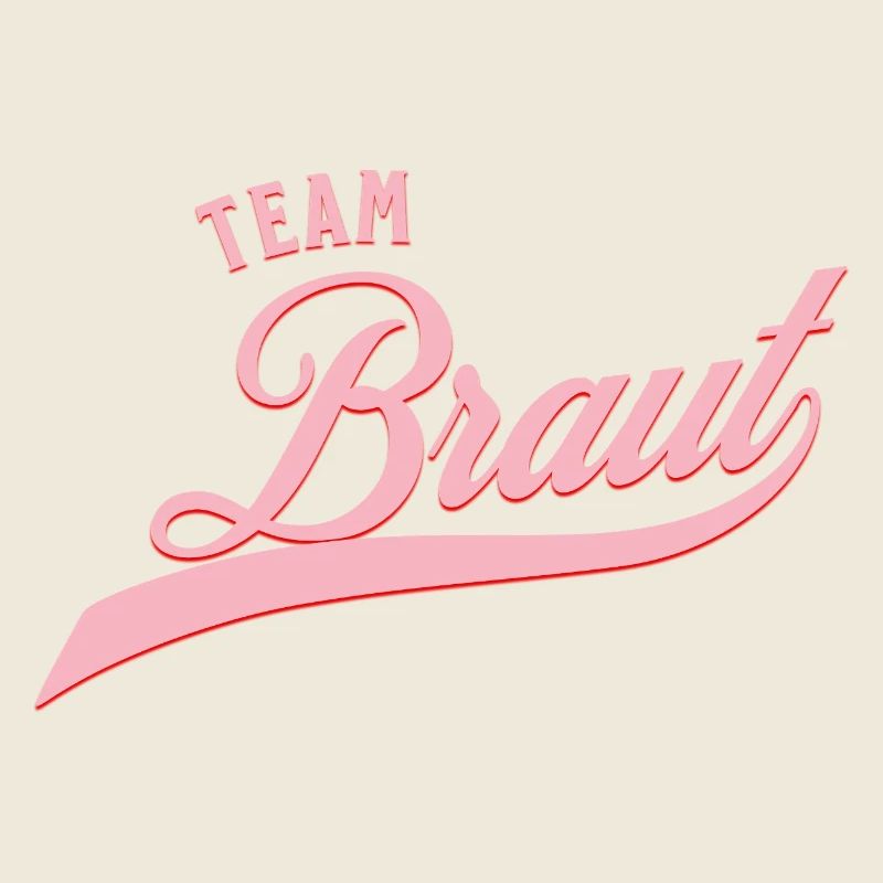Team Braut College Style! JGA Braut Crew Design