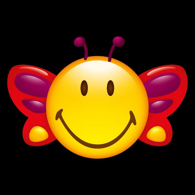 Smiley Butterfly