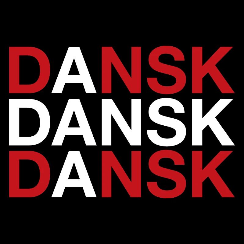DANSK Drapeau danois Dänemark Danemark