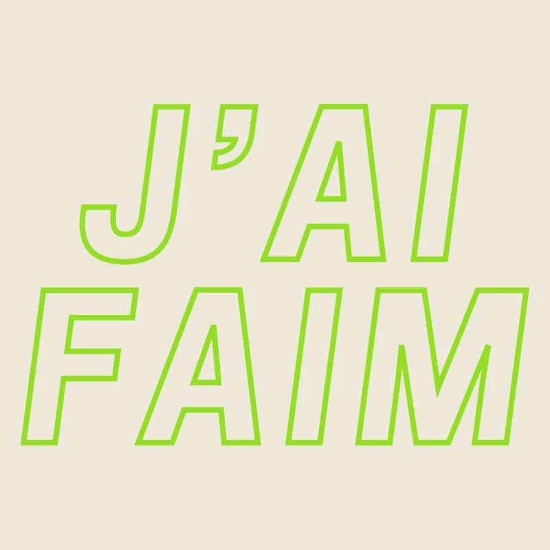 j'ai faim