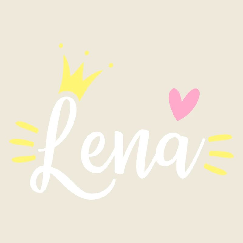 Lena Name Crown