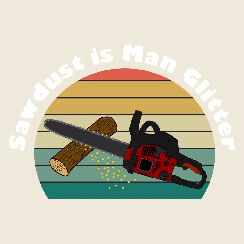 La sciure de bois est le sciillet de l’homme