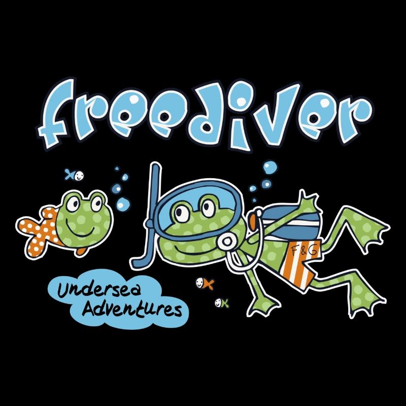 Diving frog