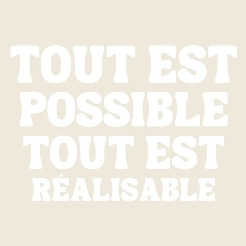 You have to believe in it, everything is possible