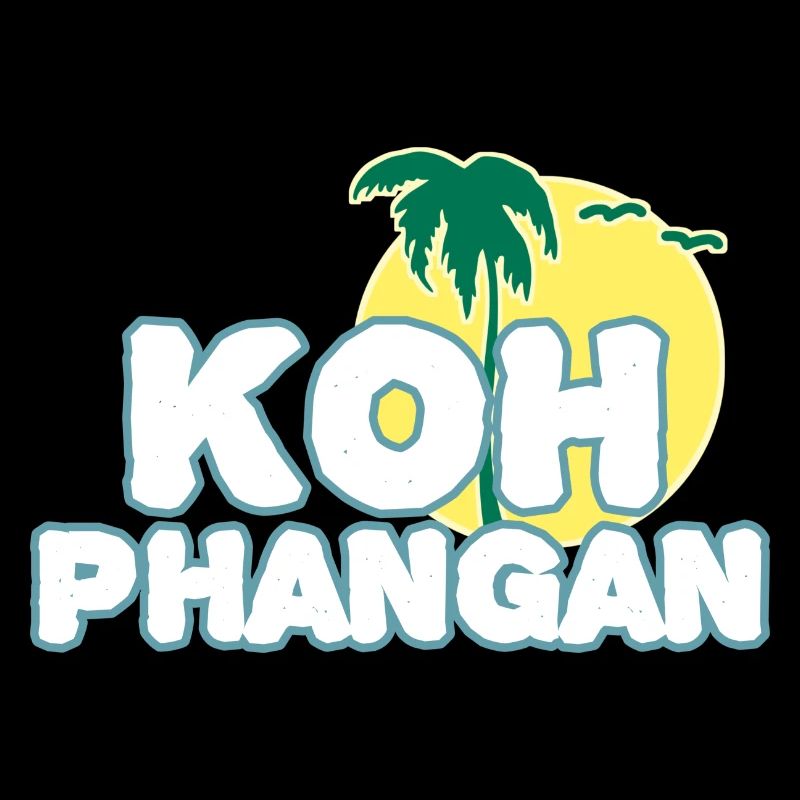 Île de la lune de Koh Phangan