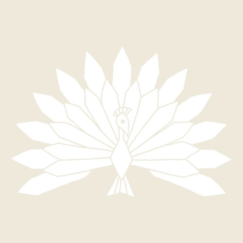 Le paon blanc