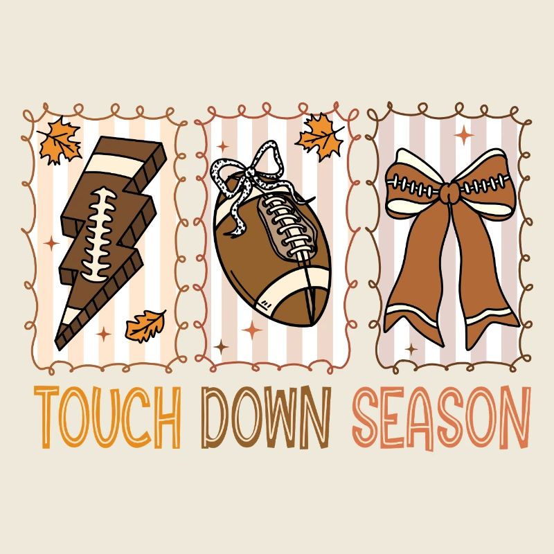 Saison des touchdowns de football américain