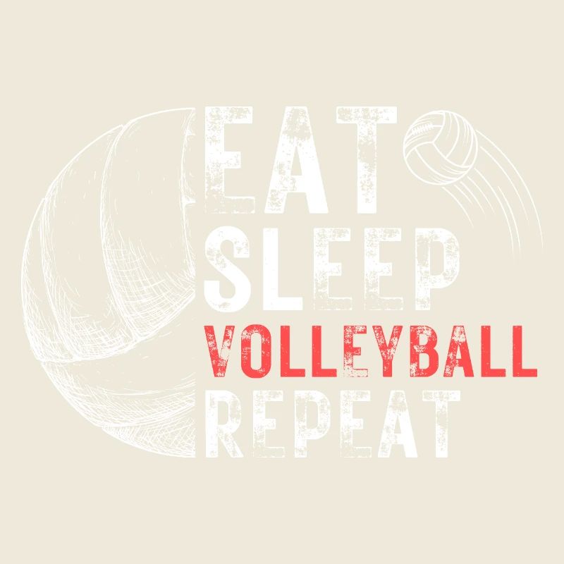 Eat Sleep Volleyball Repeat