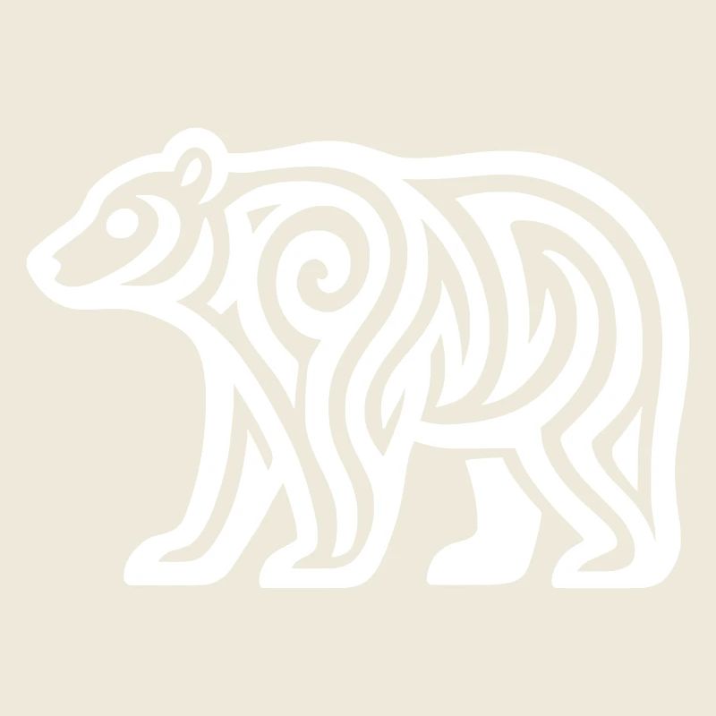 Just a White Bear #1 / JustN-imal