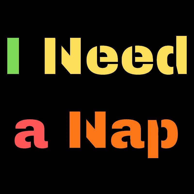 Ich brauche ein Nickerchen-Shirt – Lazy Mood Tee