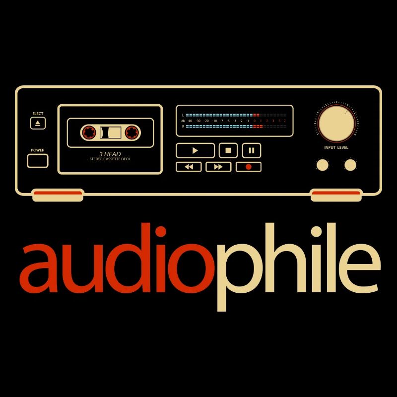 Audio Cassette Deck Vintage HiFi Audiophile