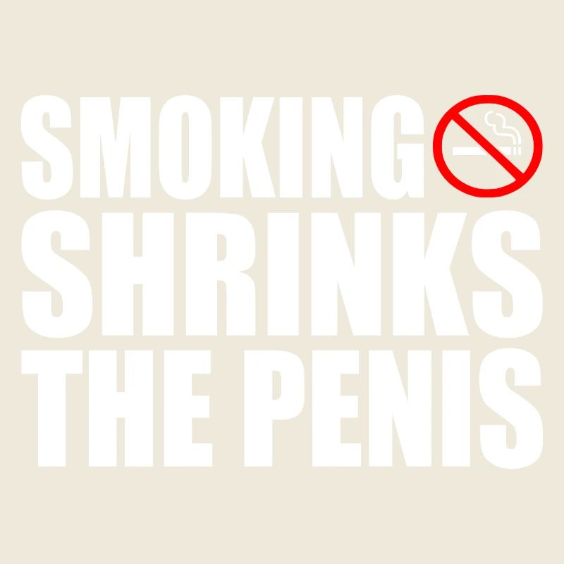 Smoking shrinks the penis