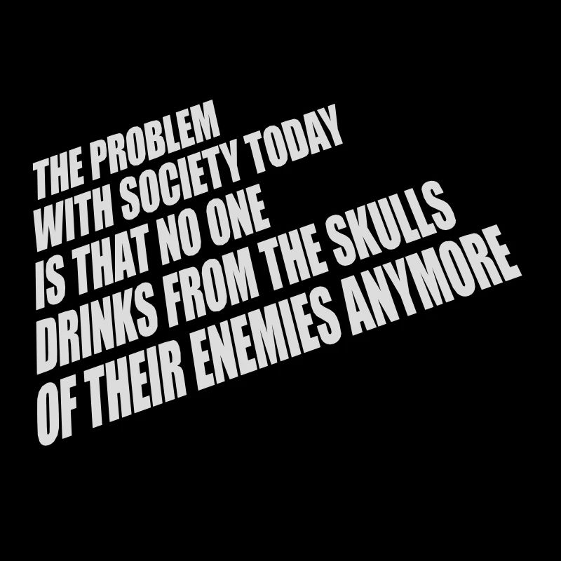 drinks from enemies skulls