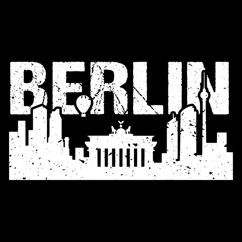Berlin Skyline Vintage Hauptstadt Berlin