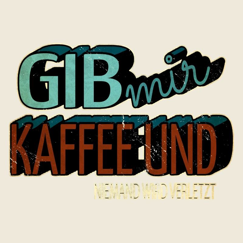 Funny Coffee Grounds Fun Cafetière Idée cadeau