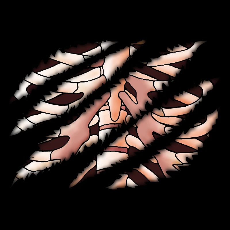 Skelett-Schlag