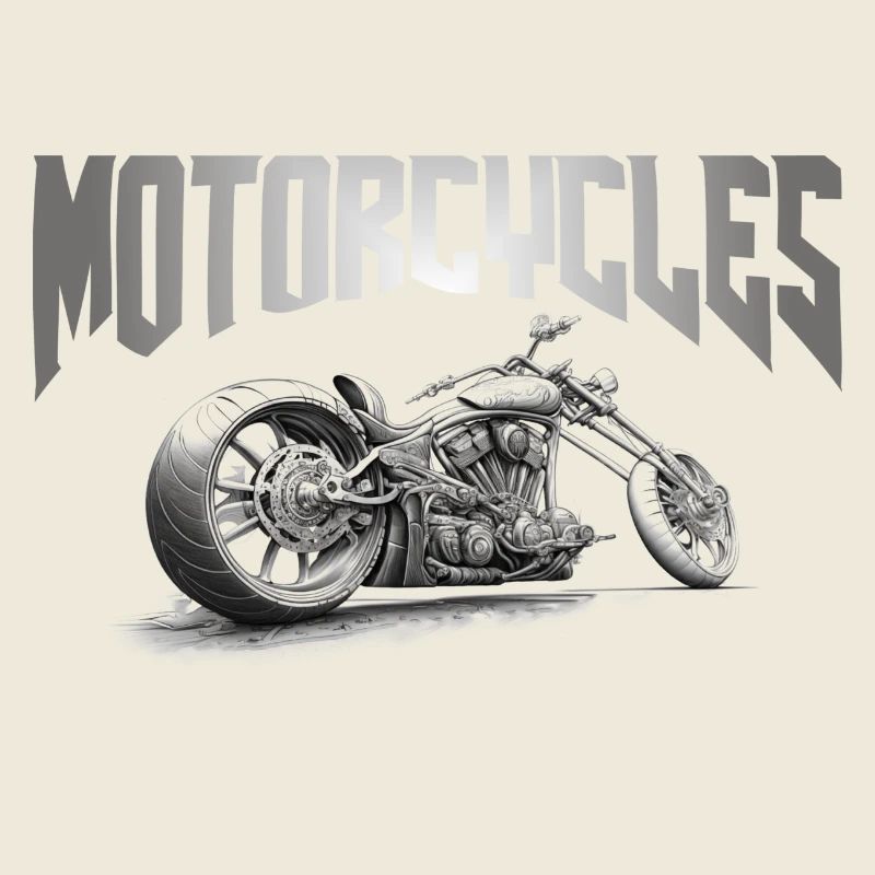 Motorcycles Chopper Custombike