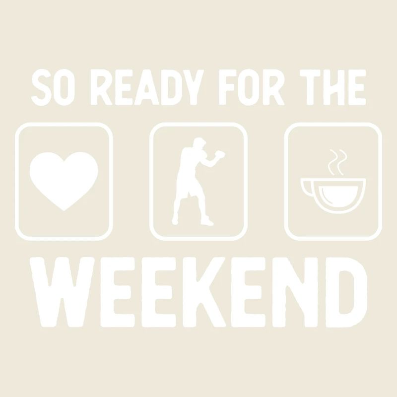 So ready for the weekend - Café - Guy Boxing